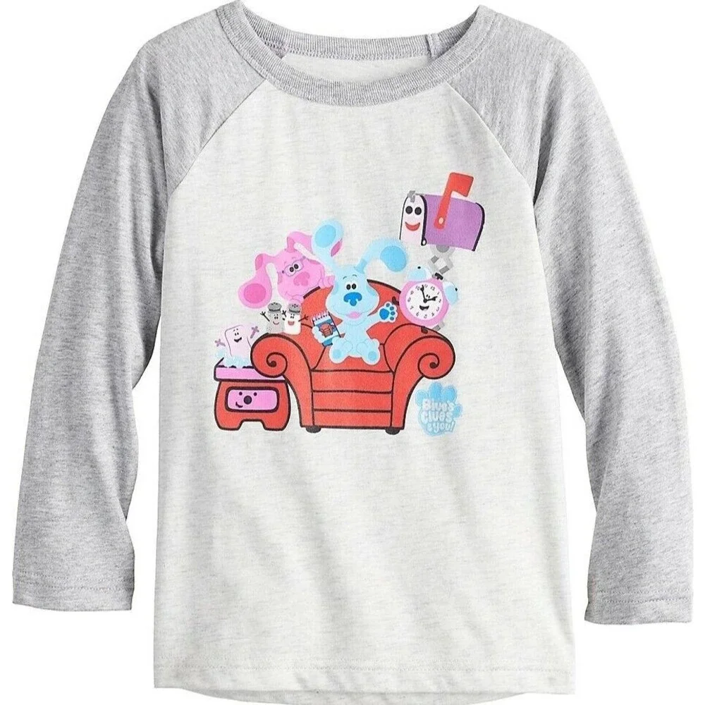 Blue's Clues & and You Long Sleeve T-Shirt Top for Baby Size 3 Months NEW Blues